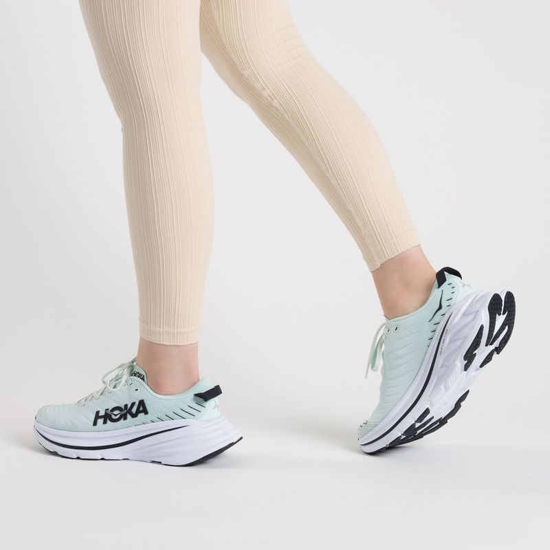 Кросівки для бігу жіночі HOKA Bondi X блакитні 1113513-BGBS 3