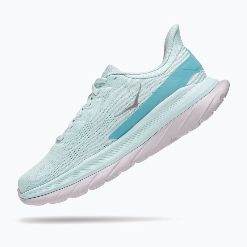 Кросівки для бігу жіночі HOKA Mach 4 блакитні 113529-BGCS 12