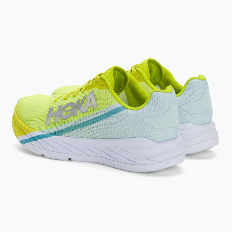 Кросівки HOKA Rocket X blue glass/evening primrose 3