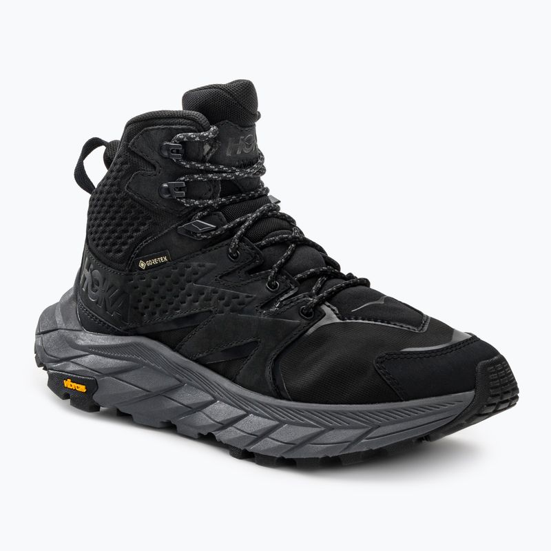 Черевики для трекінгу жіночі HOKA Anacapa Mid GTX чорні 1119372-BBLC