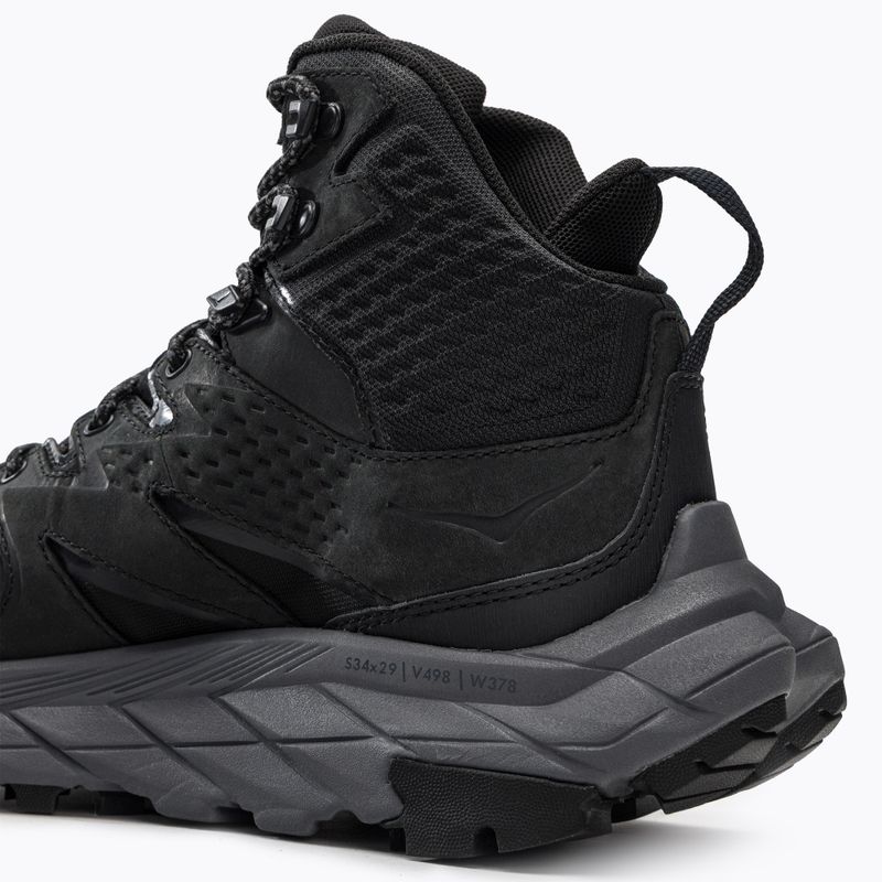 Черевики для трекінгу жіночі HOKA Anacapa Mid GTX чорні 1119372-BBLC 9