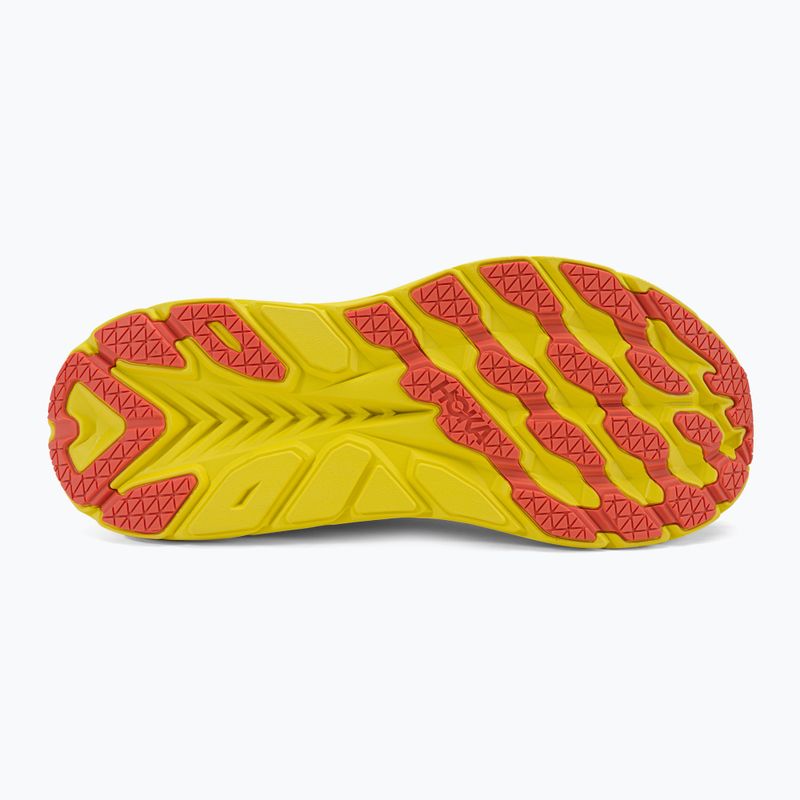 Кросівки для бігу чоловічі HOKA Clifton 8 Wide білі 1121374-BDBI 5