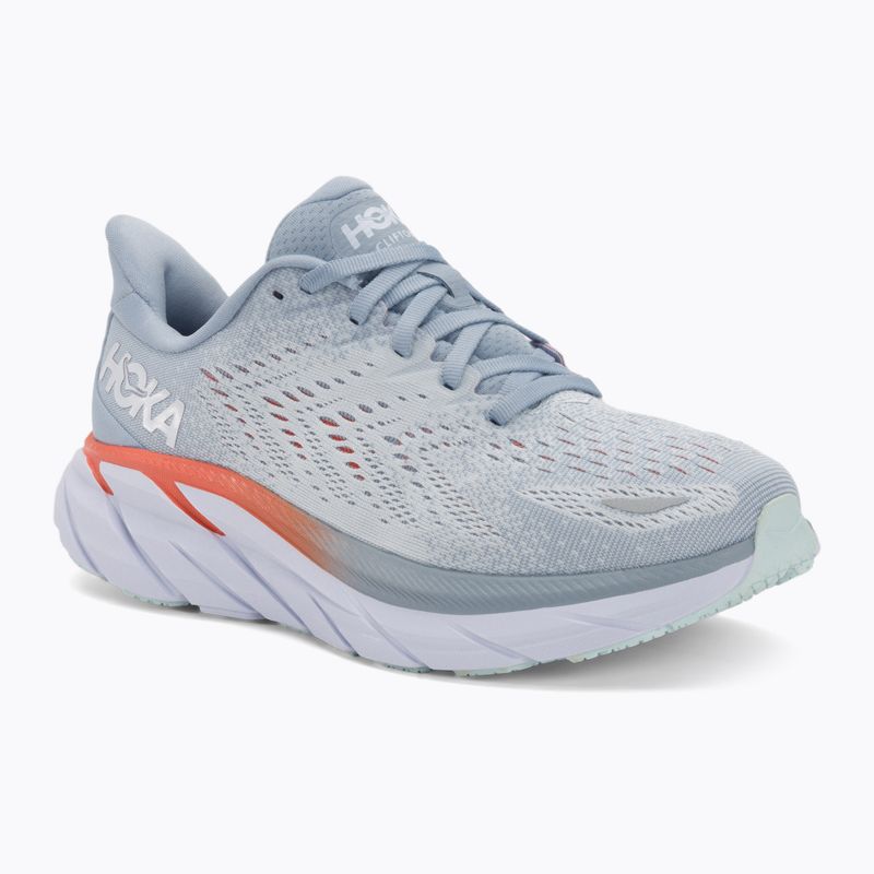 Жіночі бігові кросівки HOKA Clifton 8 Wide blue fog/plein air