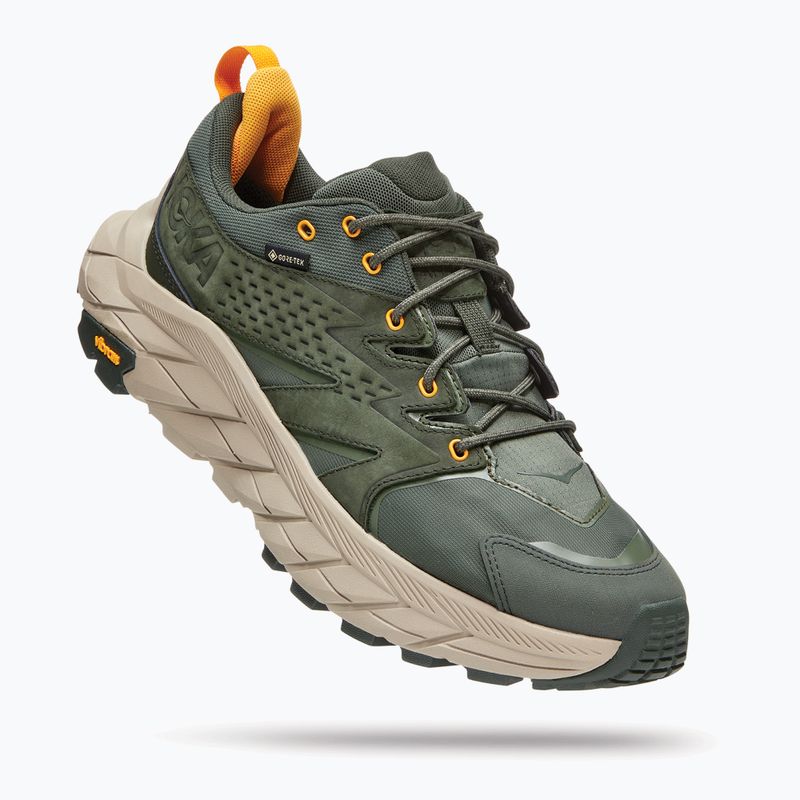 Черевики для трекінгу чоловіче HOKA Anacapa Low GTX зелені 1122017-DBRYL 12