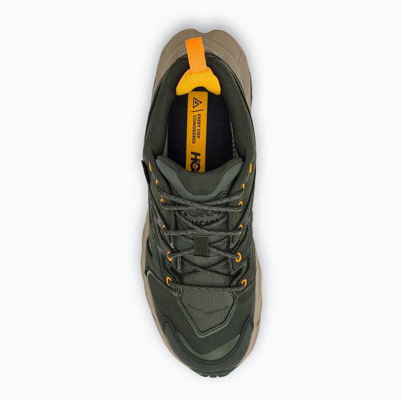 Черевики для трекінгу чоловіче HOKA Anacapa Low GTX зелені 1122017-DBRYL 6
