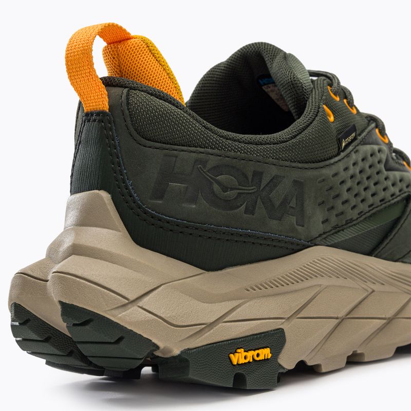 Черевики для трекінгу чоловіче HOKA Anacapa Low GTX зелені 1122017-DBRYL 8