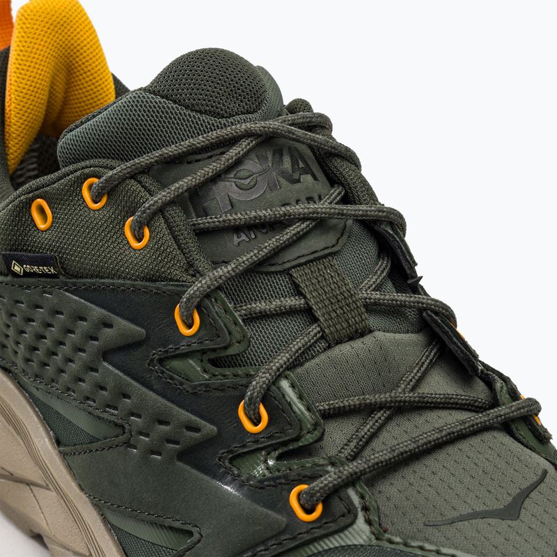 Черевики для трекінгу чоловіче HOKA Anacapa Low GTX зелені 1122017-DBRYL 9