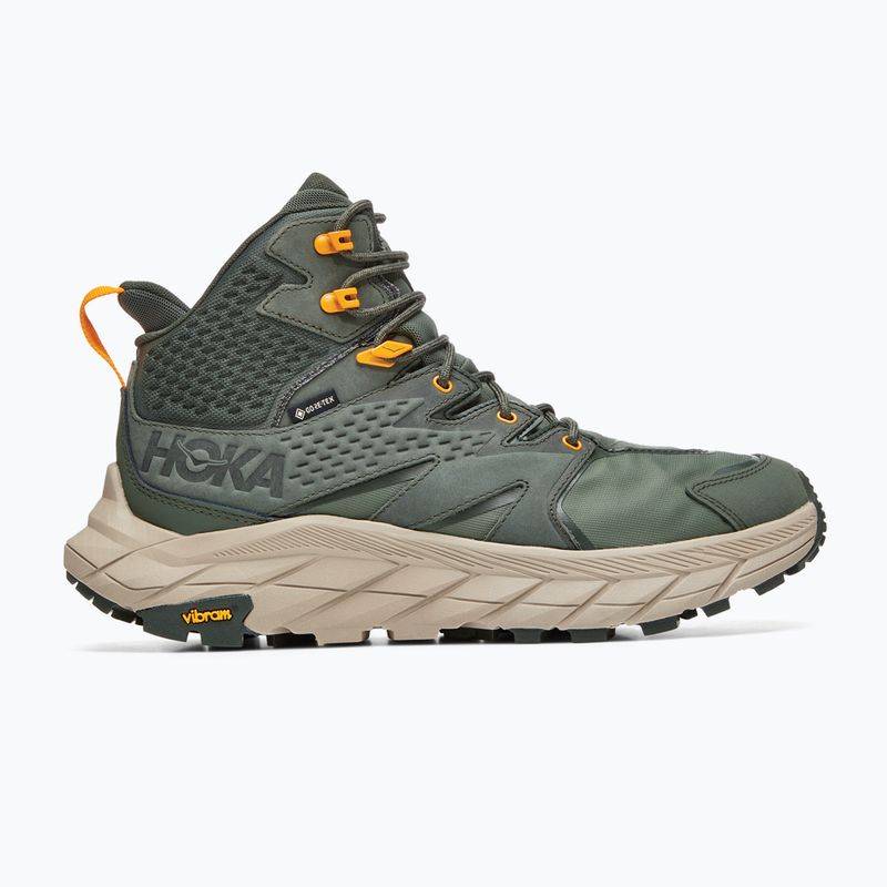 Чоловічі туристичні черевики HOKA Anacapa Mid GTX чебрець/променисто-жовтий 15