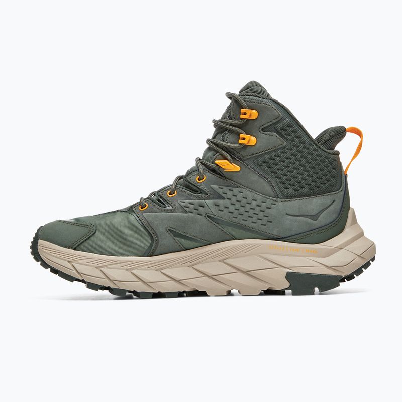Чоловічі туристичні черевики HOKA Anacapa Mid GTX чебрець/променисто-жовтий 16