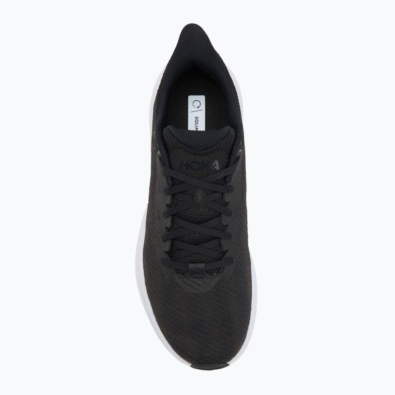 Кросівки для бігу жіночі HOKA Solimar black/white 5
