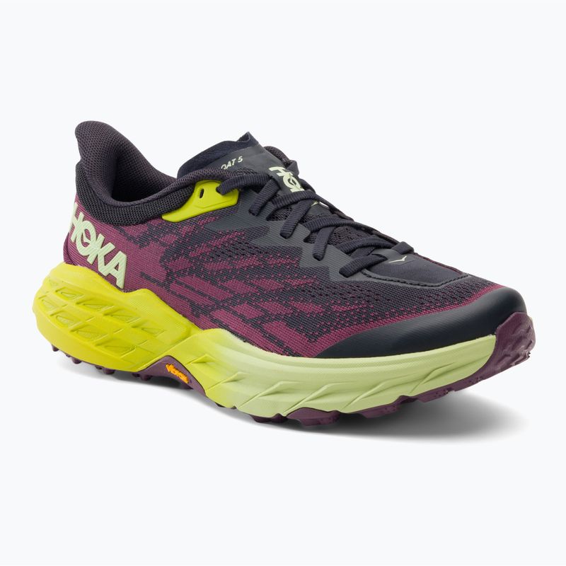 Кросівки для бігу жіночі HOKA Speedgoat 5 blue graphite/evening primrose