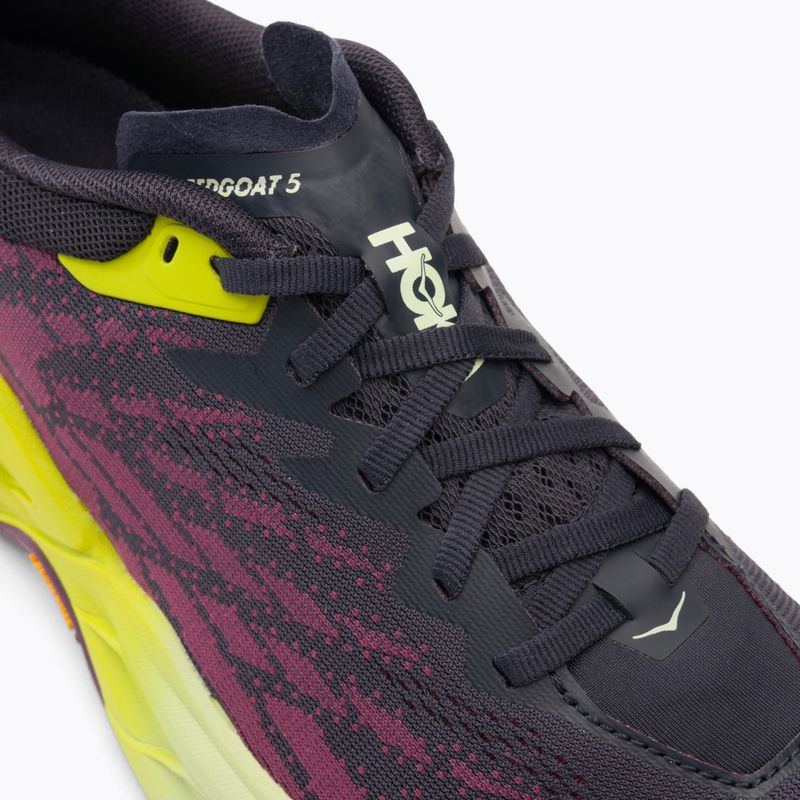 Кросівки для бігу жіночі HOKA Speedgoat 5 blue graphite/evening primrose 8