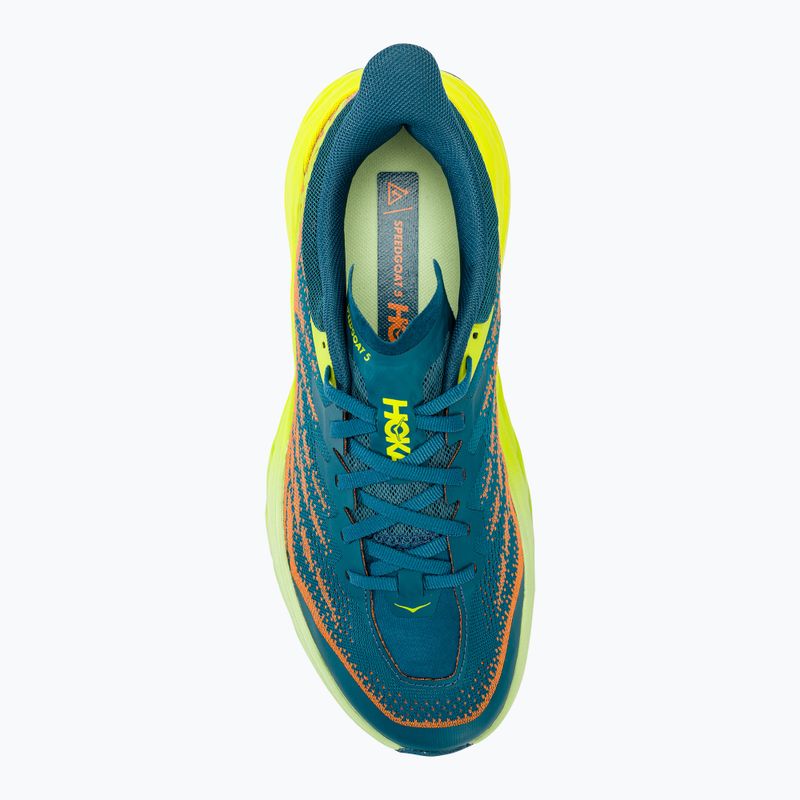 Чоловічі кросівки HOKA Speedgoat 5 Wide blue coral/even primorose 5