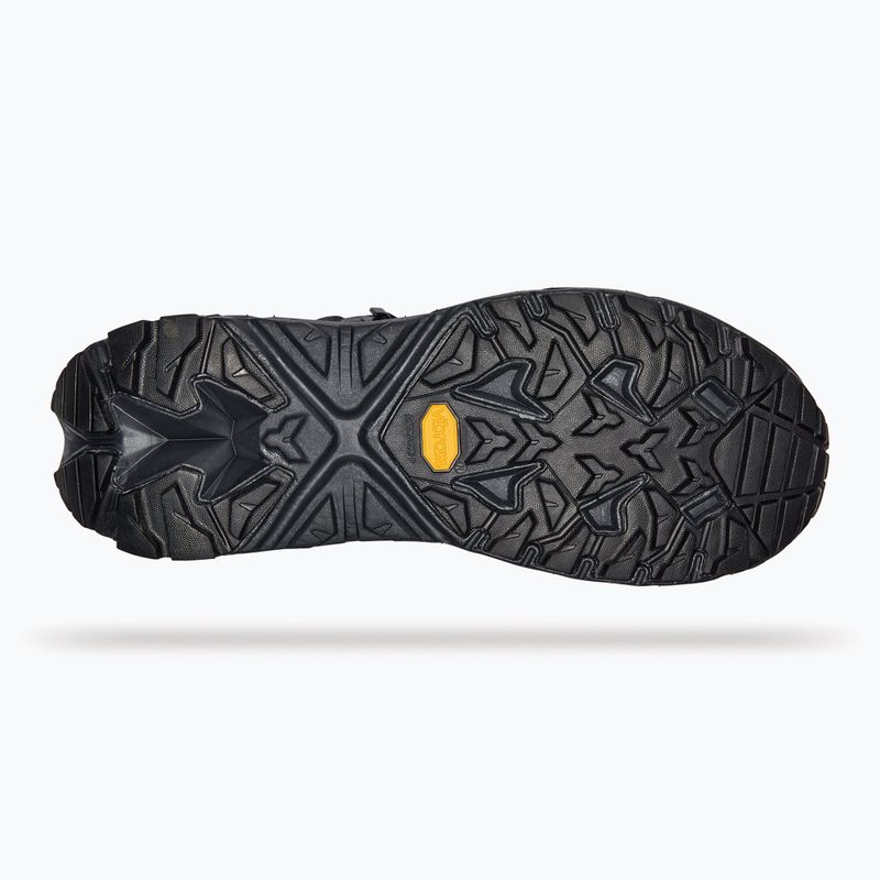 Черевики трекінгові чоловічі HOKA Trail Code GTX black/raven 8