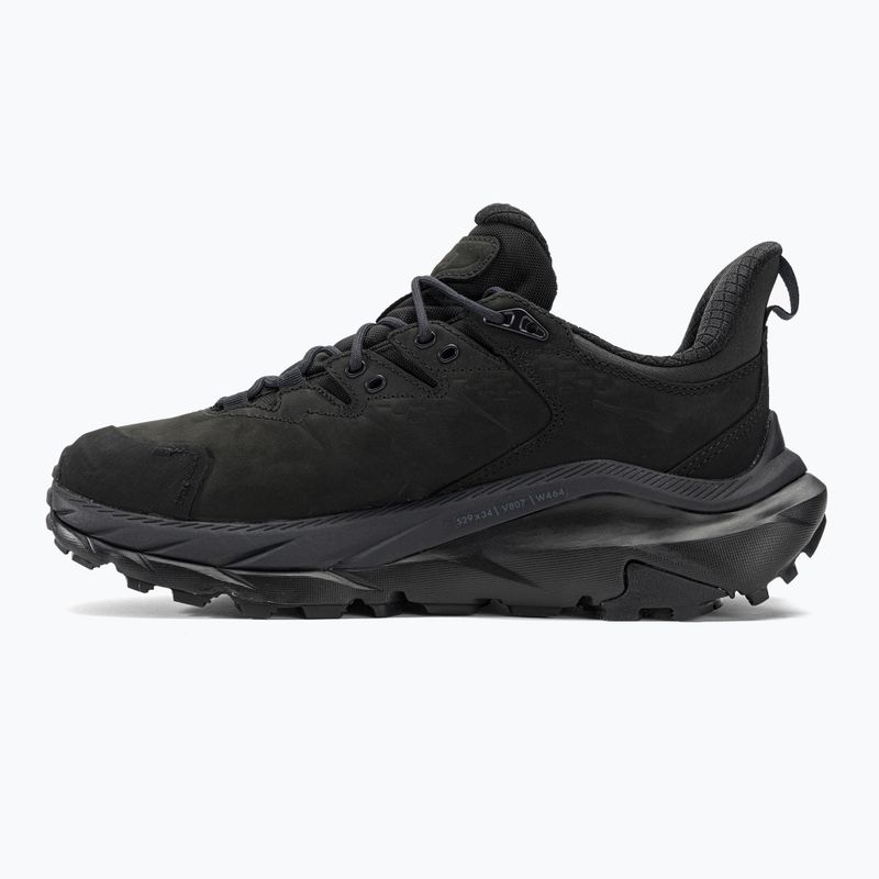 Чоловічі трекінгові черевики HOKA Kaha 2 Low GTX black/black 10