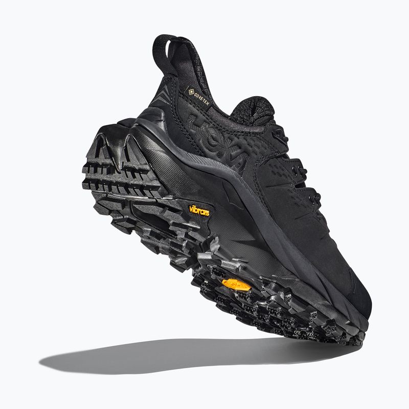 Чоловічі трекінгові черевики HOKA Kaha 2 Low GTX black/black 16