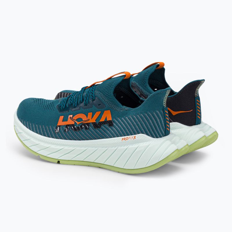 Кросівки для бігу чоловічі HOKA Carbon X 3 блакитні 1123192-BCBLC 4