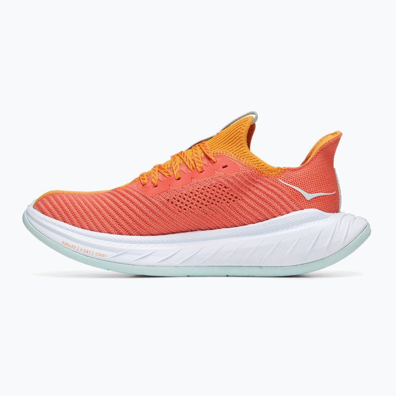 Черевики для бігу жіночі HOKA Carbon X 3 radiant yellow/camellia 9