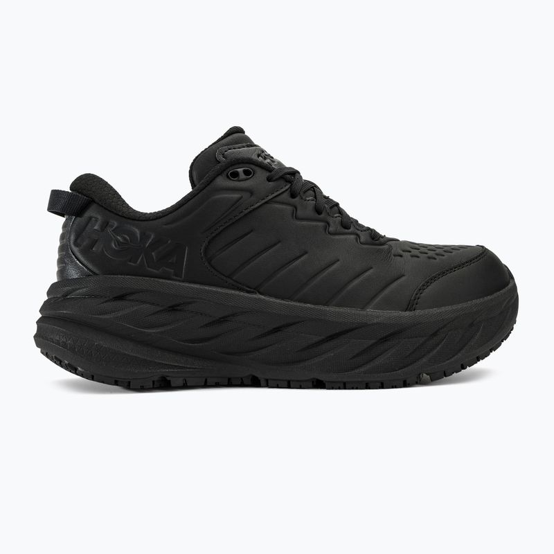 Кросівкі для бігу чоловічі HOKA Bondi SR Wide black/black 2