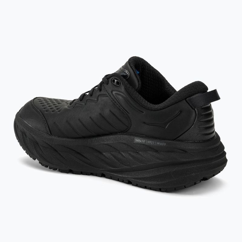 Кросівкі для бігу чоловічі HOKA Bondi SR Wide black/black 3