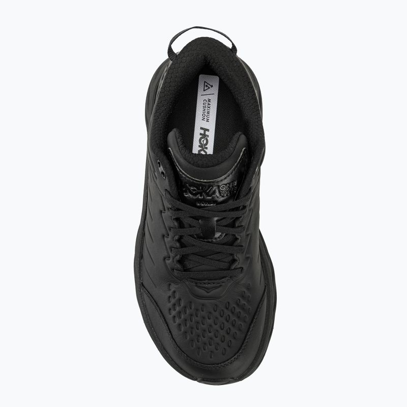 Кросівкі для бігу чоловічі HOKA Bondi SR Wide black/black 5