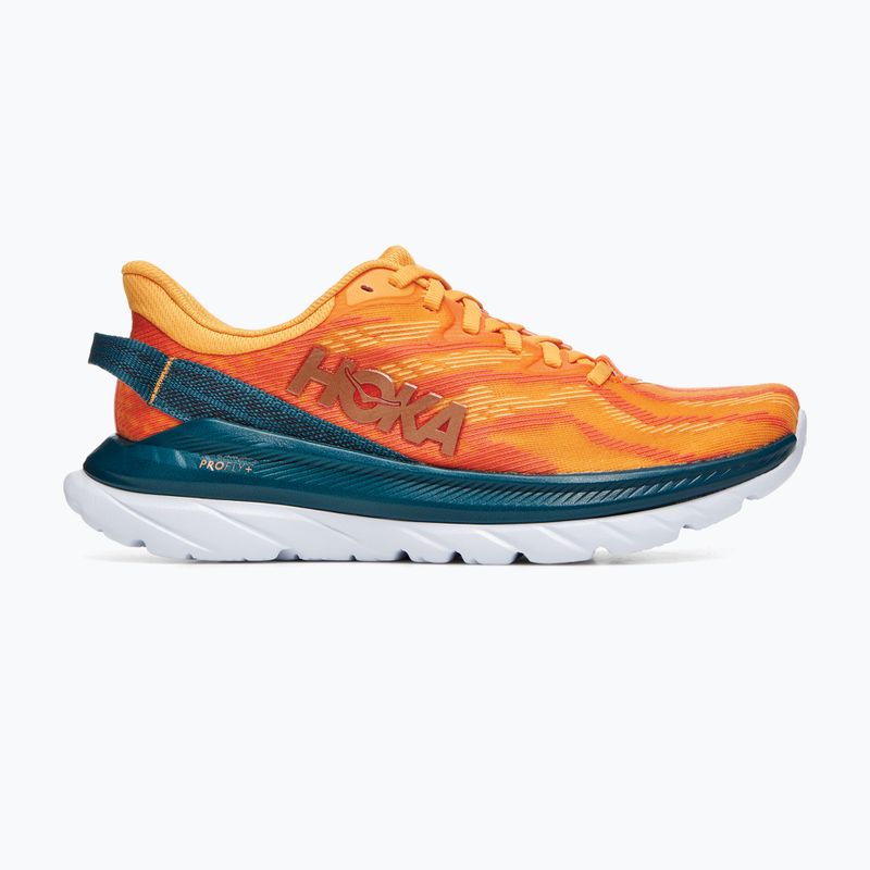 Кросівки для бігу жіночі HOKA Mach Supersonic radiant yellow/camellia 8