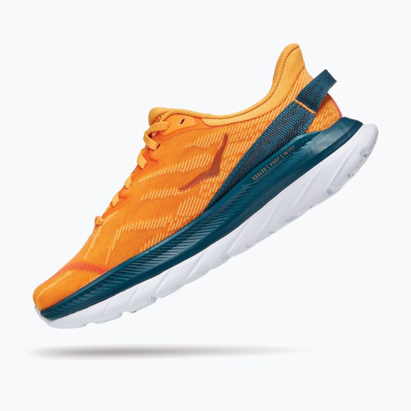 Кросівки для бігу жіночі HOKA Mach Supersonic radiant yellow/camellia 12