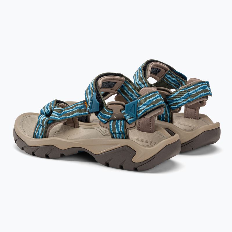 Жіночі трекінгові сандалі Teva Terra Fi 5 Universal foggy mountain сині/зелені 4