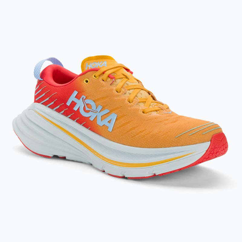 Кросівки чоловічі HOKA Bondi X fiesta/amber yellow