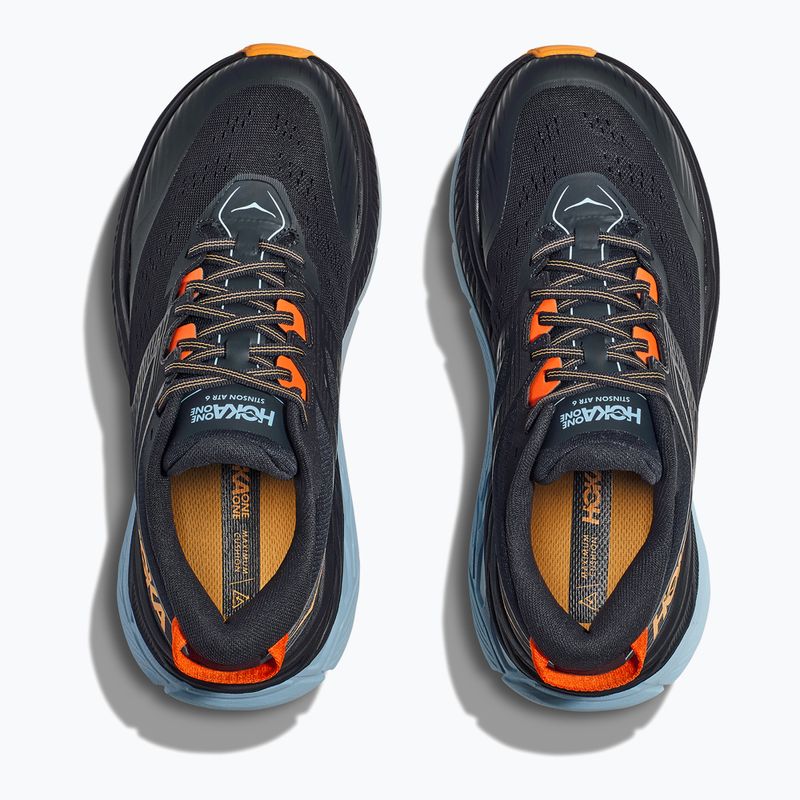 Черевики для бігу чоловічі HOKA Stinson ATR 6 blue graphite/summer song 16