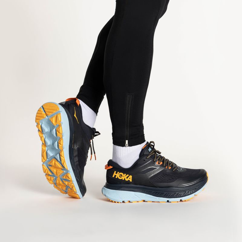Черевики для бігу чоловічі HOKA Stinson ATR 6 blue graphite/summer song 2