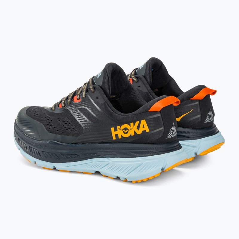 Черевики для бігу чоловічі HOKA Stinson ATR 6 blue graphite/summer song 4