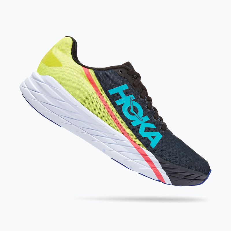 Кросівки HOKA Rocket X black/evening primrose 8