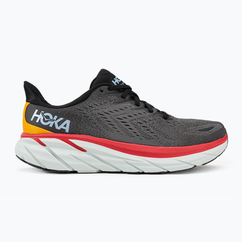 Кросівки для бігу чоловічі HOKA Clifton 8 сірі 1119393-ACTL 2