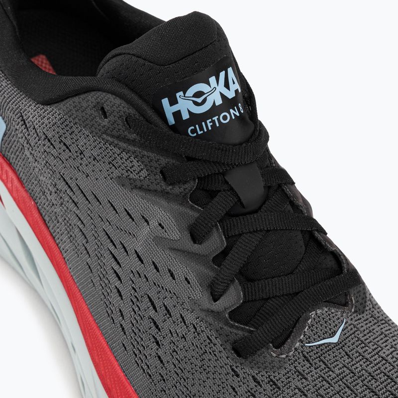 Кросівки для бігу чоловічі HOKA Clifton 8 сірі 1119393-ACTL 10