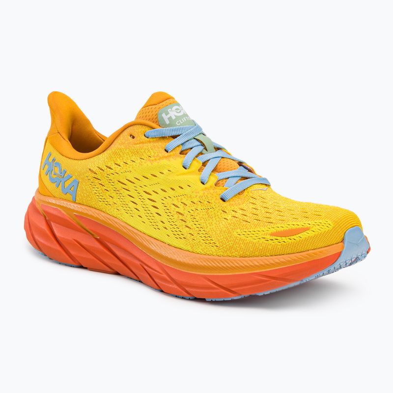 Кросівки для бігу чоловічі HOKA Clifton 8 жовті 1119393-RYMZ