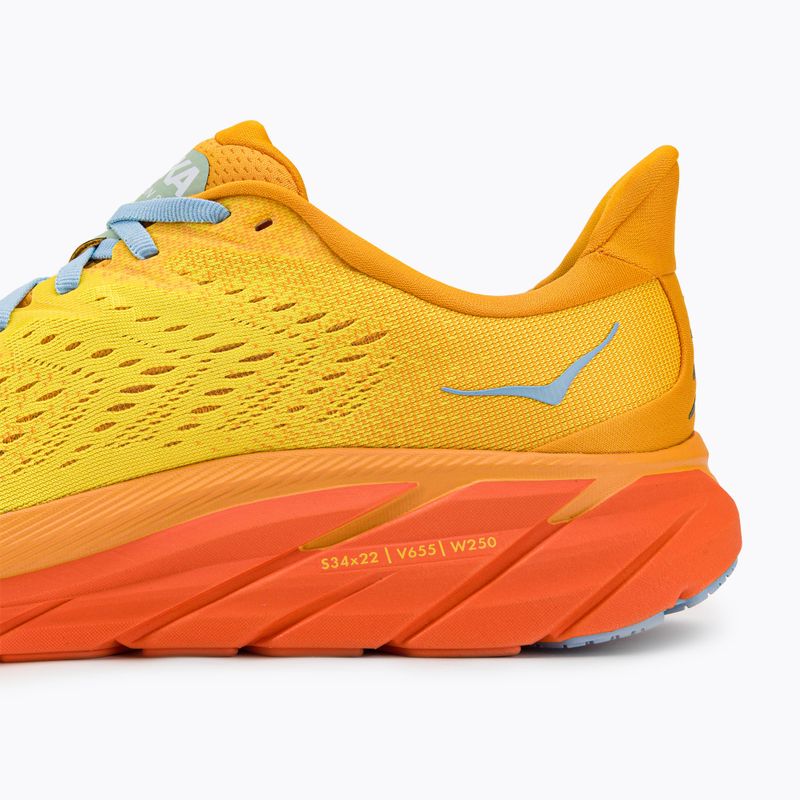 Кросівки для бігу чоловічі HOKA Clifton 8 жовті 1119393-RYMZ 7