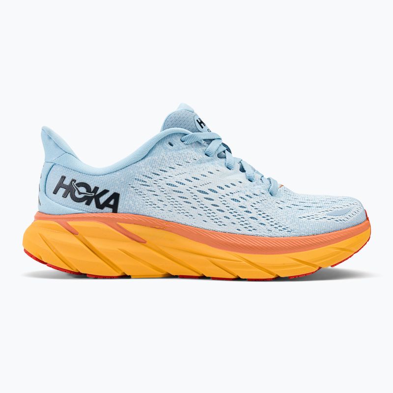 Кросівки для бігу жіночі HOKA Clifton 8 світло-блакитні 1119394-SSIF 2