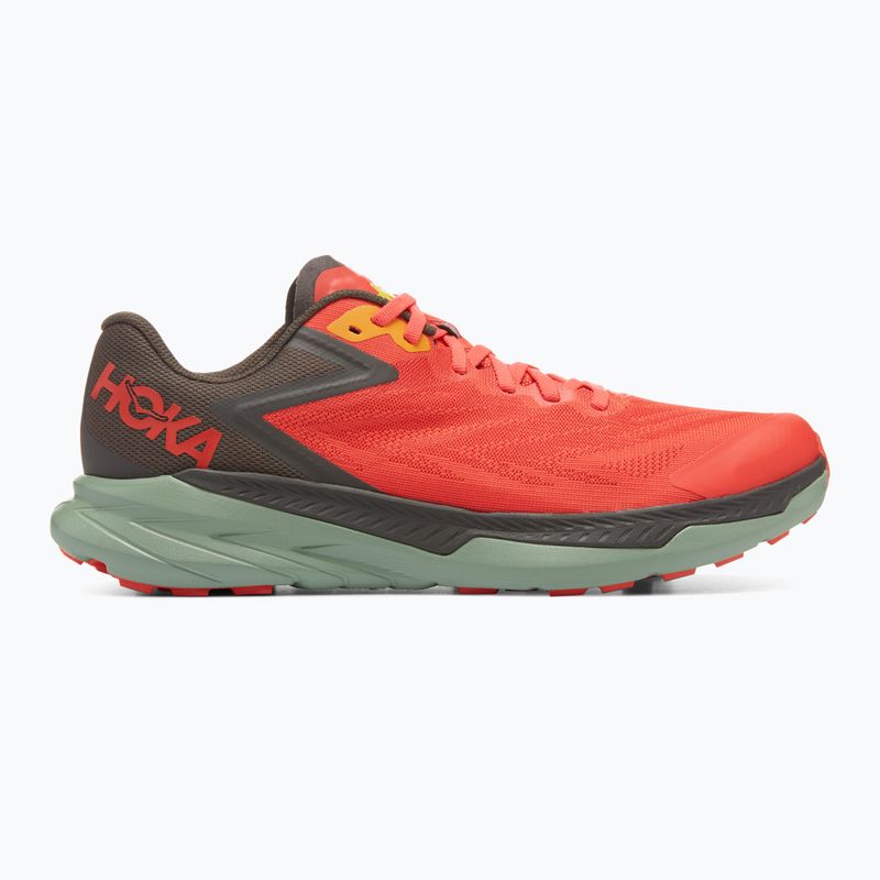 Чоловічі кросівки HOKA Zinal fiesta/чорна олива 7