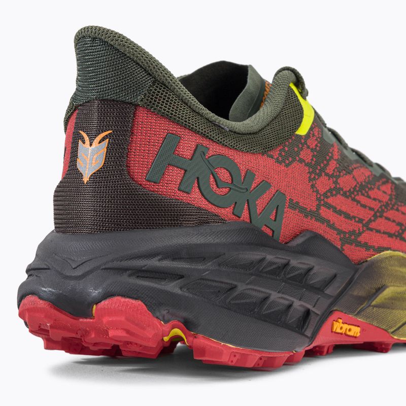 Кросівки для бігу чоловічі HOKA Speedgoat 5 темнозелені 1123157-TFST 8