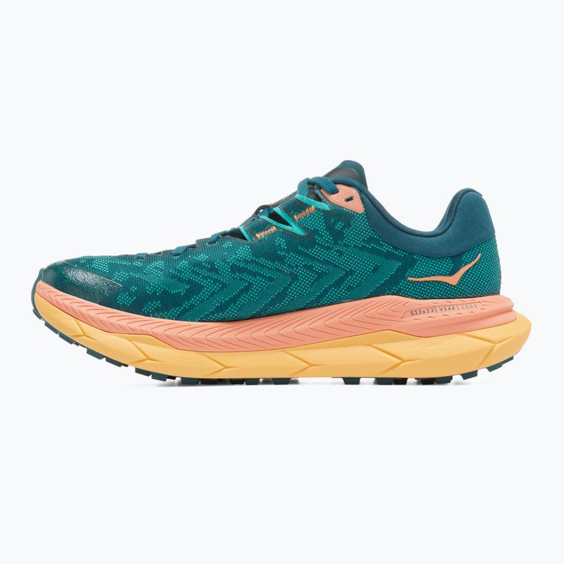 Жіночі бігові кросівки HOKA Tecton X deep teal/water garden 8