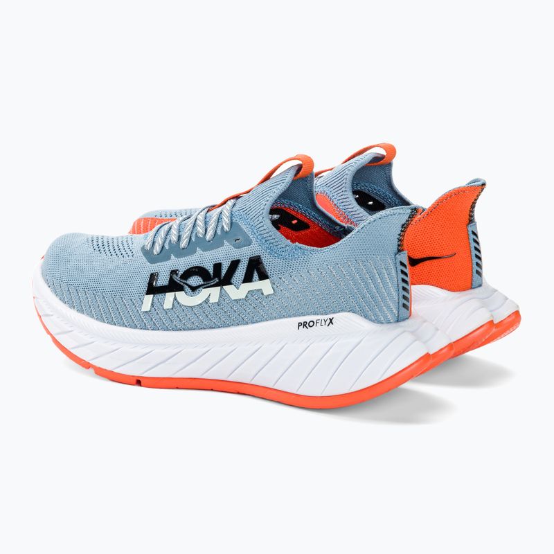 Кросівки для бігу чоловічі HOKA Carbon X 3 mountain spring/puffin's bill 3