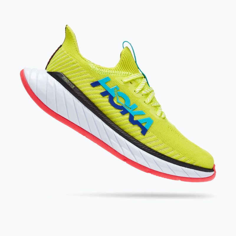 Кросівки бігові жіночі HOKA Carbon X 3 evening primrose/scuba blue 8