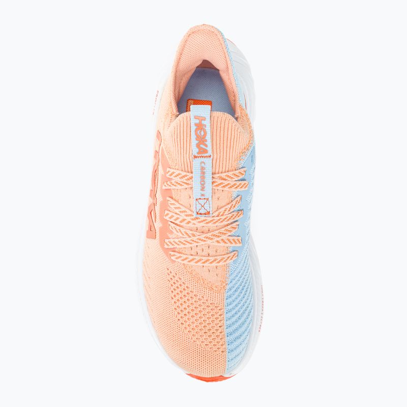 Черевики для бігу жіночі HOKA Carbon X 3 peach parfait/summer song 7