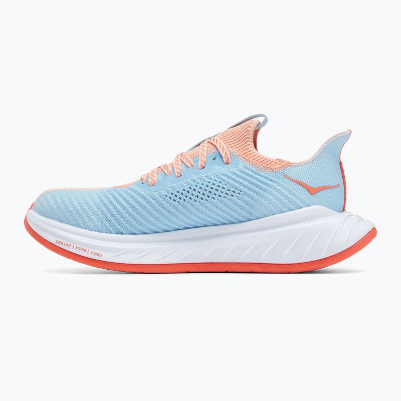 Черевики для бігу жіночі HOKA Carbon X 3 peach parfait/summer song 9