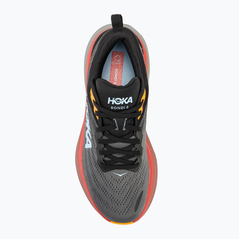 Кросівкі для бігу чоловічі HOKA Bondi 8 antharicite/castlerock 5