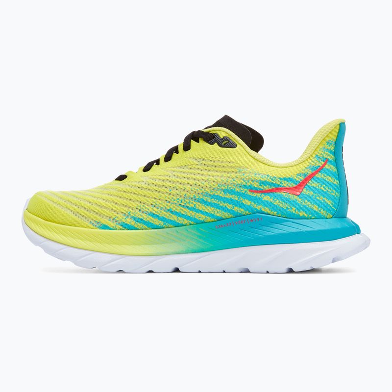 Кросівки для бігу жіночі HOKA Mach 5 evening primrose/scuba blue 8