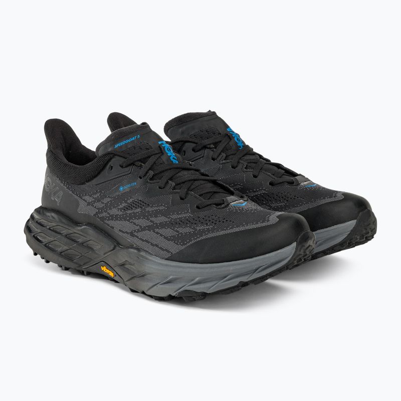 Кросівки для бігу чоловічі HOKA Speedgoat 5 GTX чорні 1127912-BBLC 4