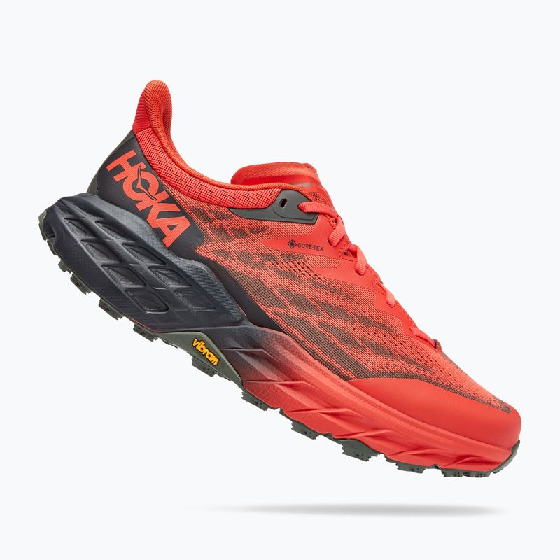 Кросівки для бігу чоловічі HOKA Speedgoat 5 GTX червоні 1127912-FTHY 12