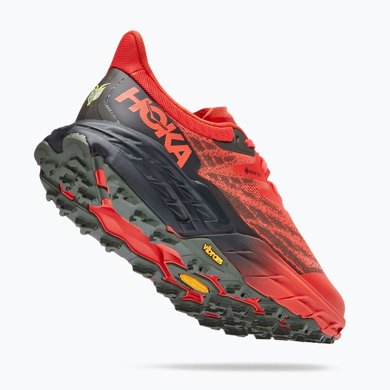 Кросівки для бігу чоловічі HOKA Speedgoat 5 GTX червоні 1127912-FTHY 13